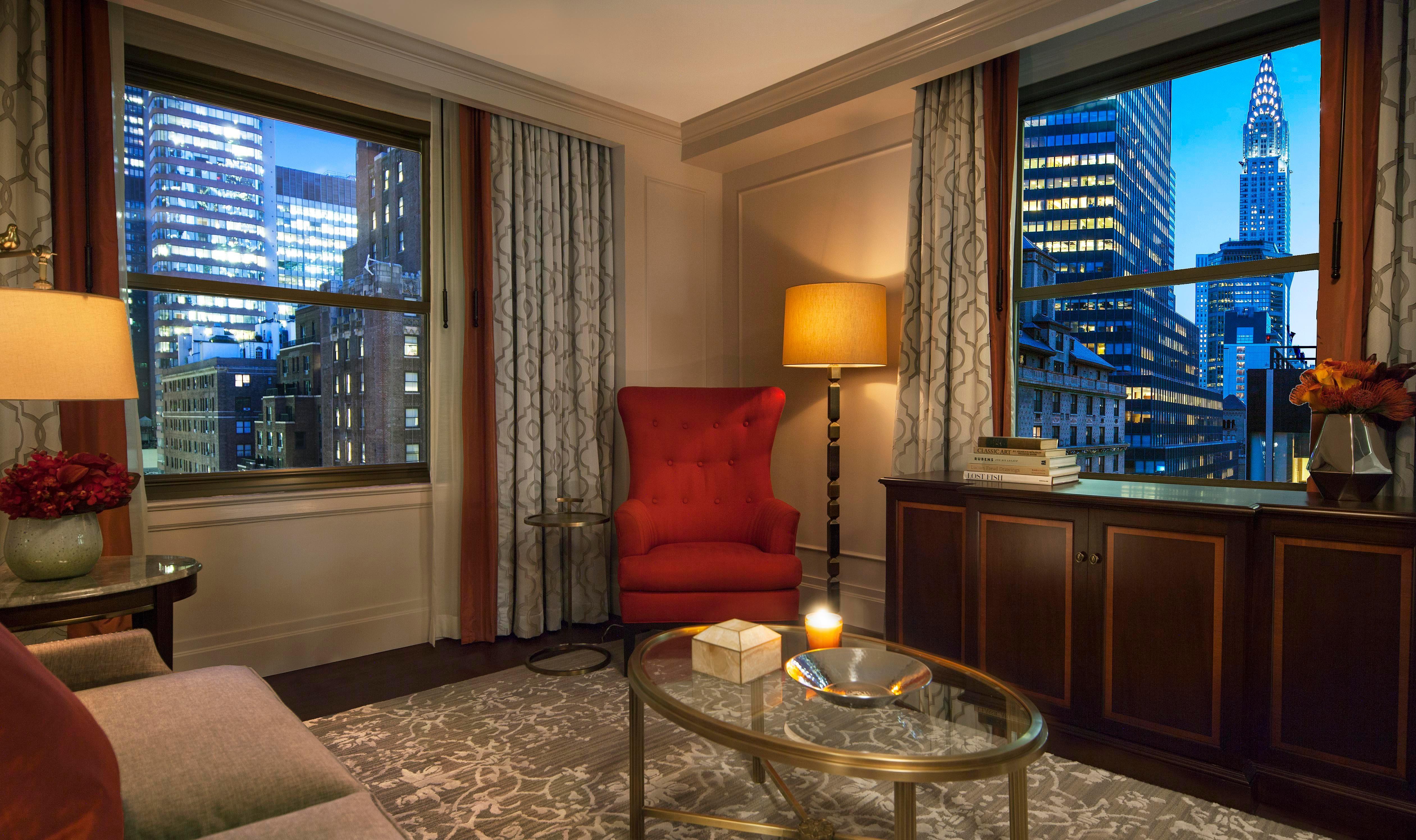 Intercontinental New York Barclay Hotel By Ihg Esterno foto A suite at the Waldorf Astoria New York